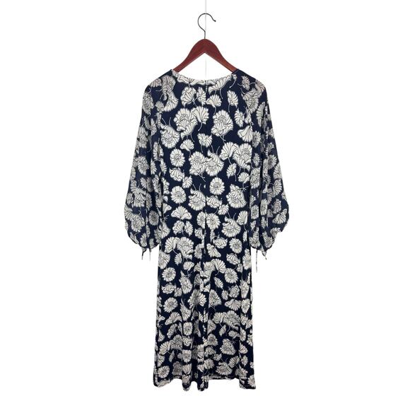 Max Mara Jersey Dress with Silk Sleeves - Picture 9 of 10